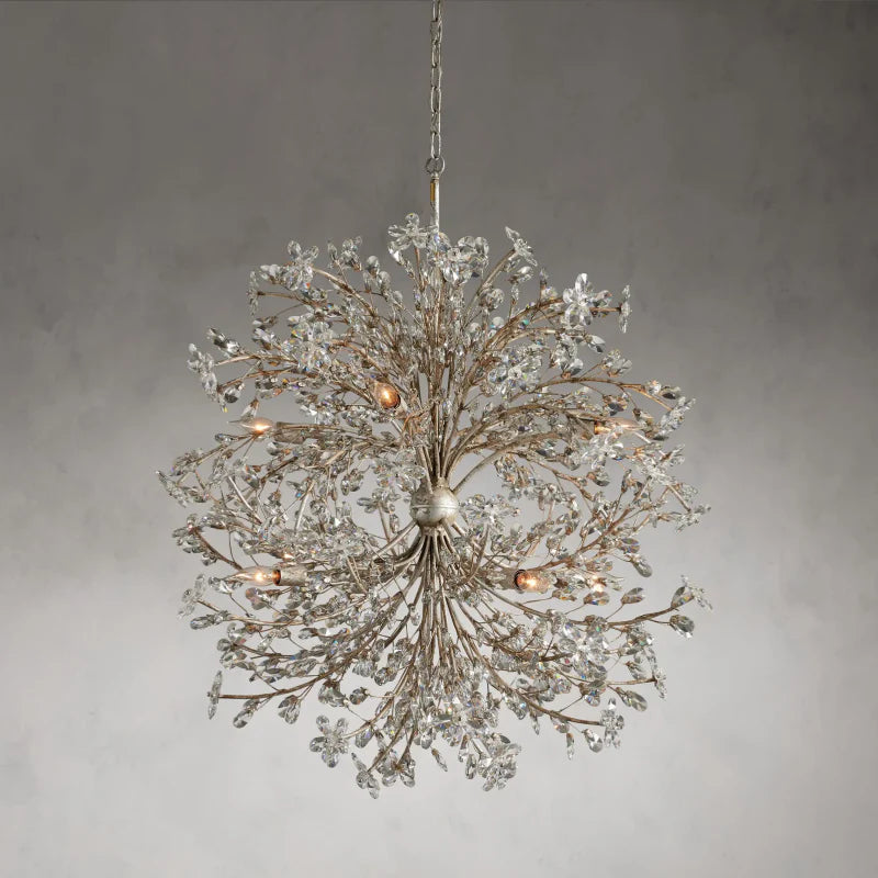 Fiore 8-Light Round Chandelier Chandelier Kevin Studio SILVER  