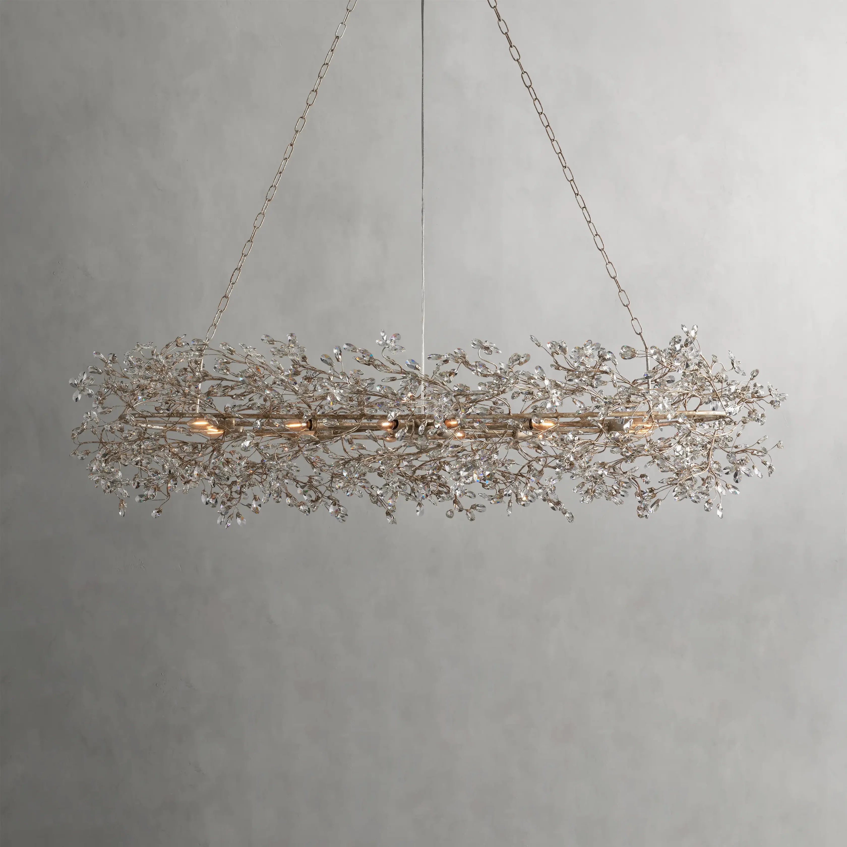 Fiore Oval Chandelier Chandelier Kevin Studio   