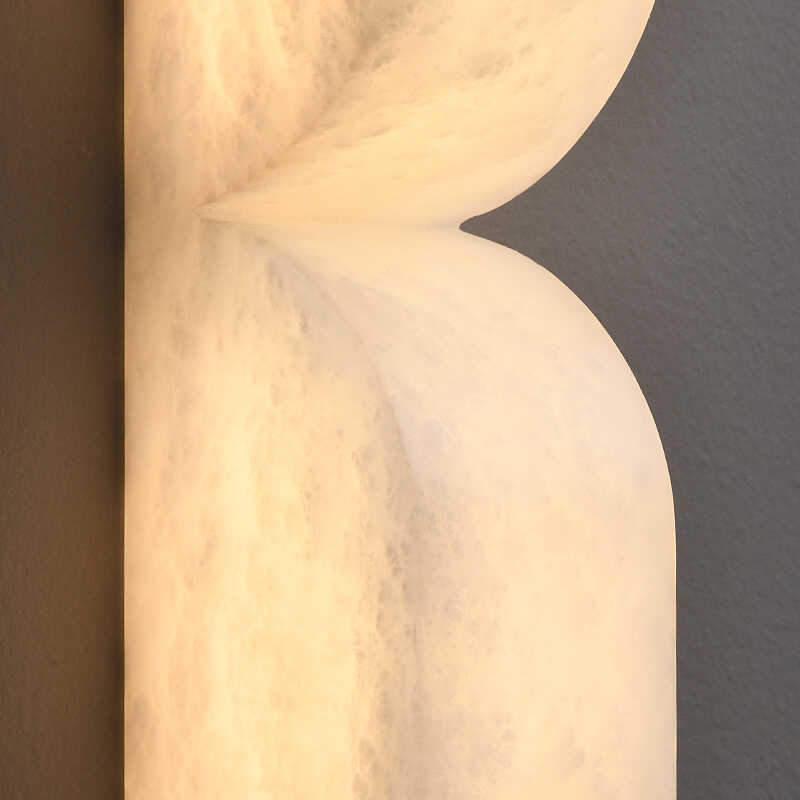 Modern Luxe Brass Natural Alabaster Wall Sconce for Entryway chandeliers for dining room,chandeliers for stairways,chandeliers for foyer,chandeliers for bedrooms,chandeliers for kitchen,chandeliers for living room Kevinstudiolives   