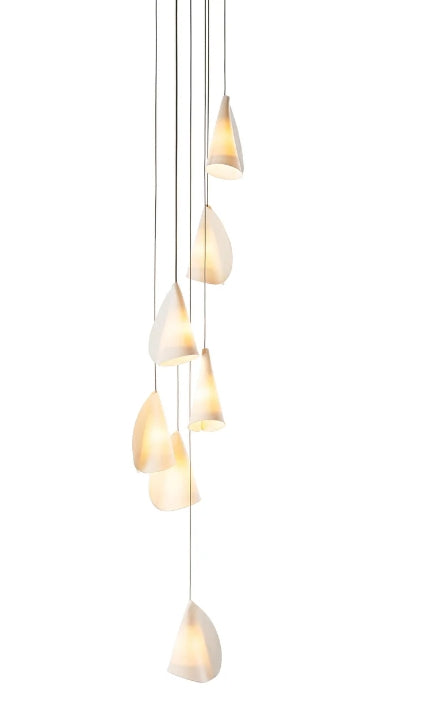 Series 7 Heads Pendant Light Cluster