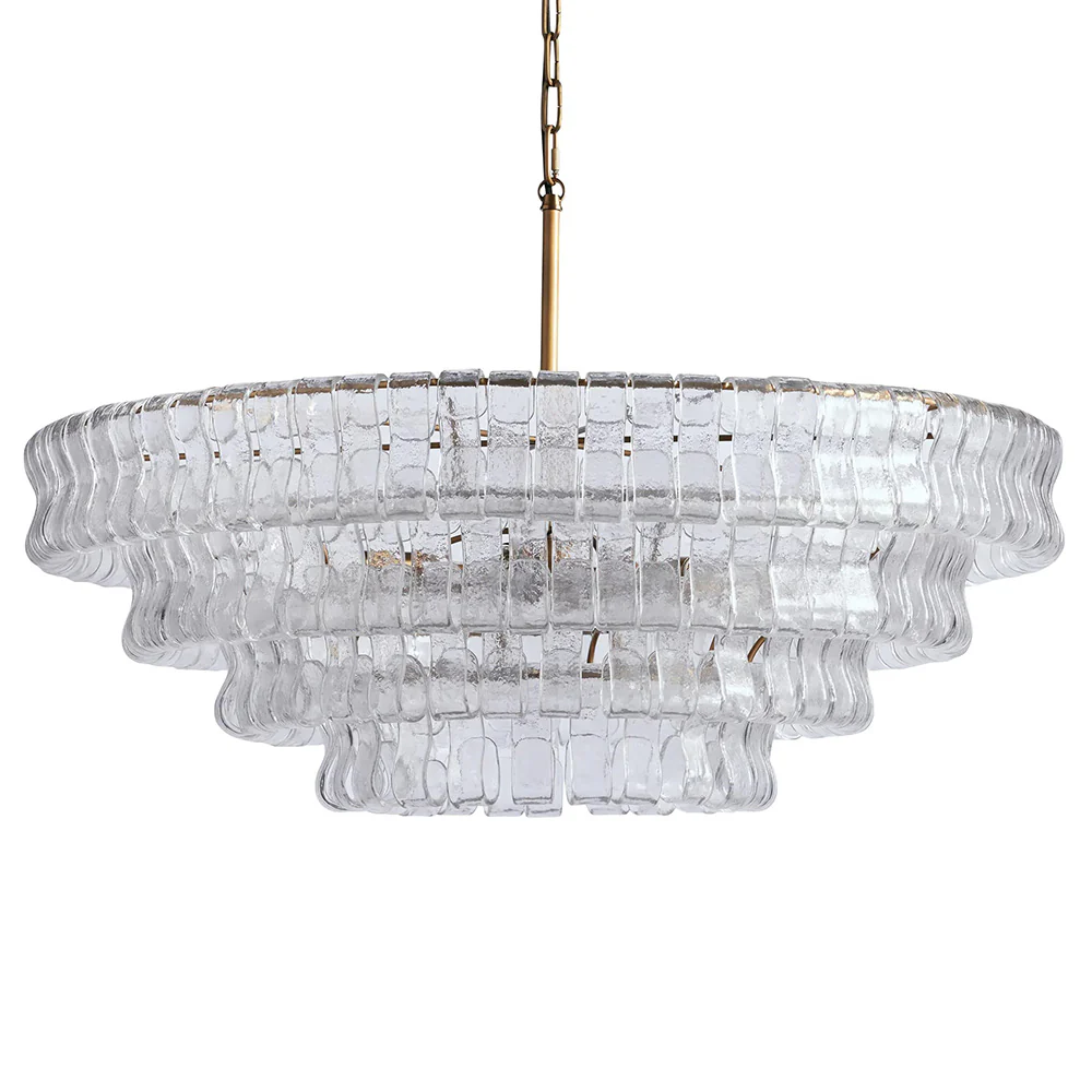 Evadne Modern Glass Round Living Room Chandelier 36" chandeliers for dining room,chandeliers for stairways,chandeliers for foyer,chandeliers for bedrooms,chandeliers for kitchen,chandeliers for living room Kevin Studio Inc   