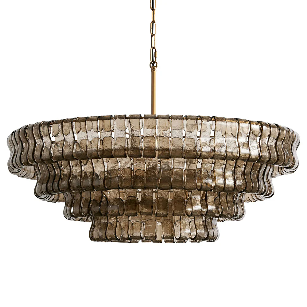 Evadne Modern Glass Round Living Room Chandelier 36" chandeliers for dining room,chandeliers for stairways,chandeliers for foyer,chandeliers for bedrooms,chandeliers for kitchen,chandeliers for living room Kevin Studio Inc   