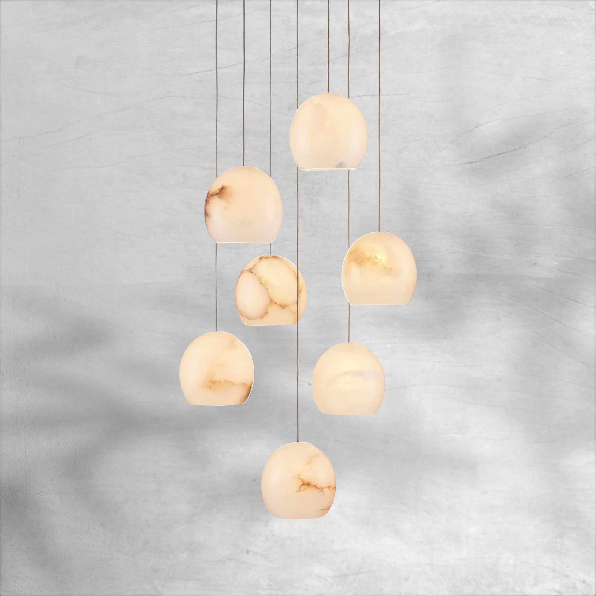 Arica Round Chandelier 3/7/15/36 Light