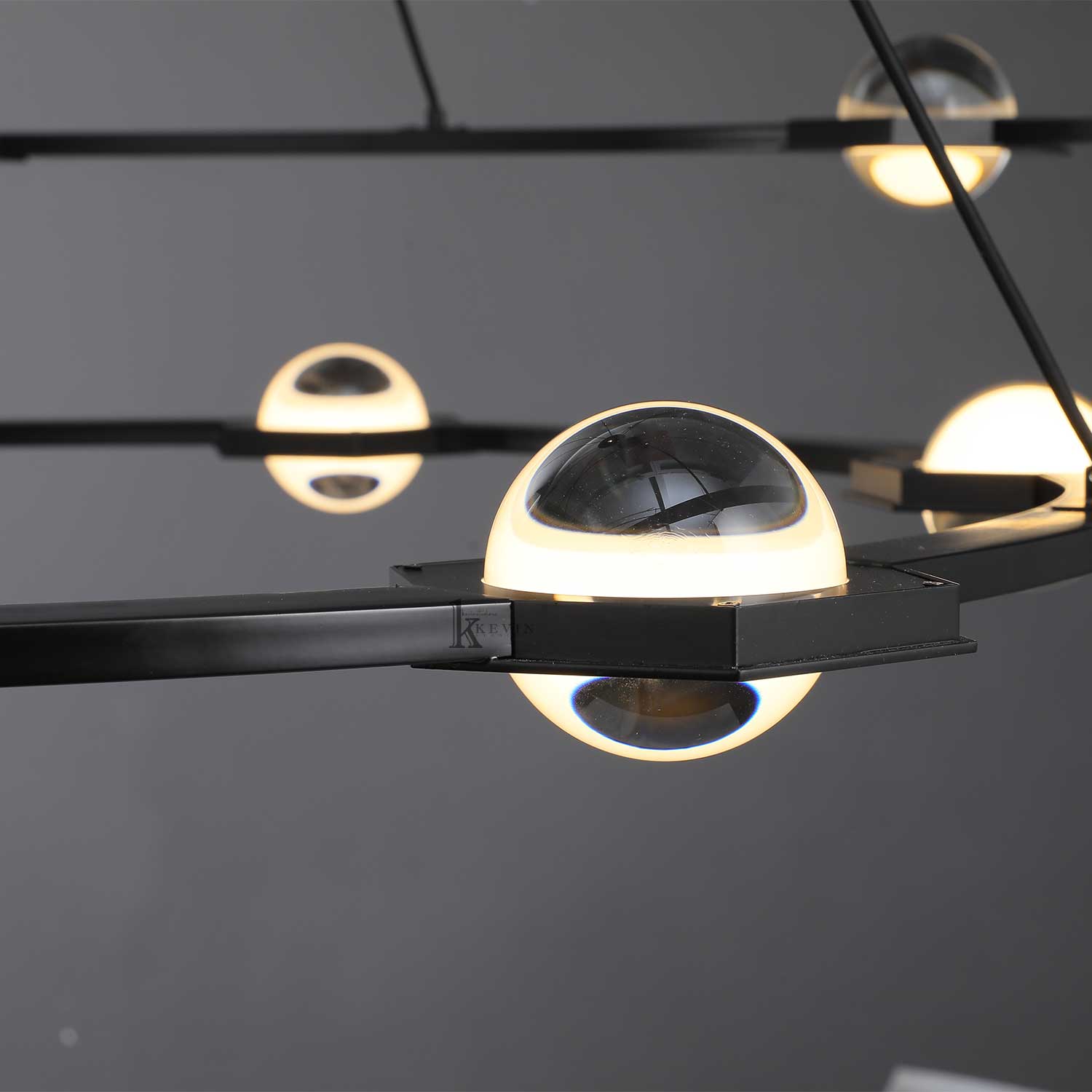 Eclarae 2-Tier Round Chandelier