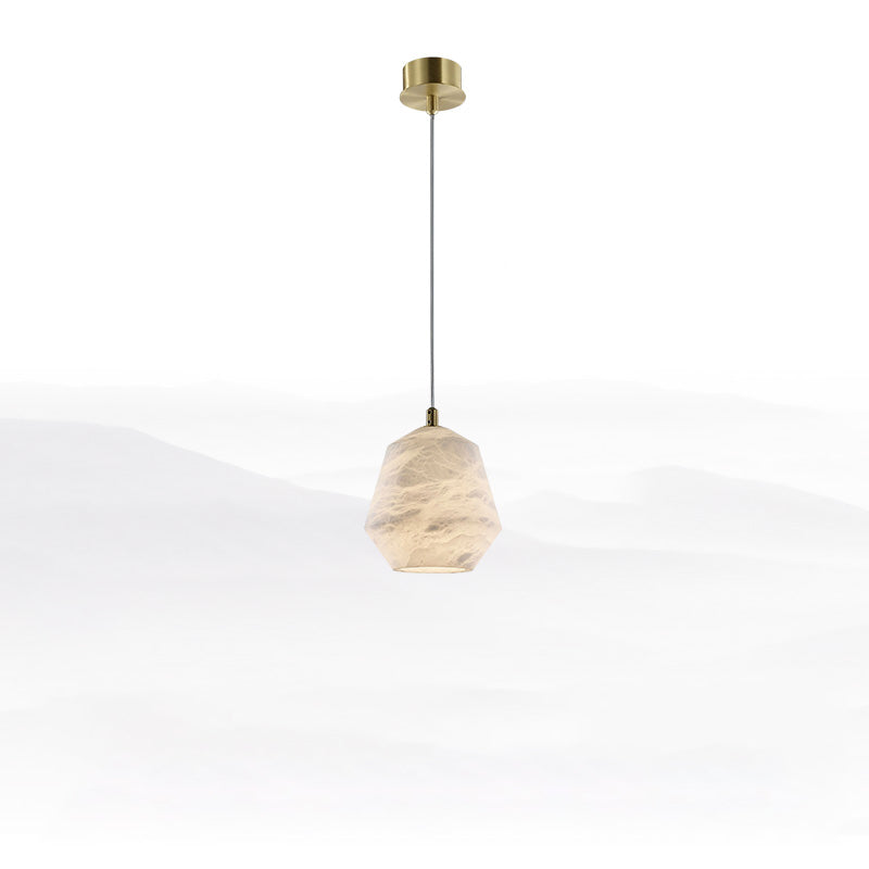 Nordic Alabaster and Brass Minimalist Pendant Light chandeliers for dining room,chandeliers for stairways,chandeliers for foyer,chandeliers for bedrooms,chandeliers for kitchen,chandeliers for living room Kevinstudiolives Style E  