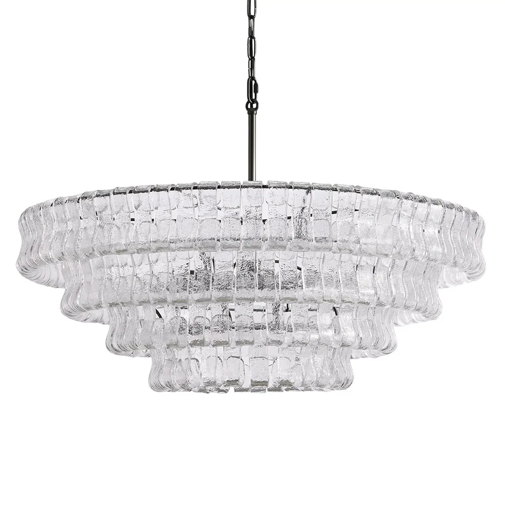 Evadne Modern Glass Round Living Room Chandelier 36" chandeliers for dining room,chandeliers for stairways,chandeliers for foyer,chandeliers for bedrooms,chandeliers for kitchen,chandeliers for living room Kevin Studio Inc   