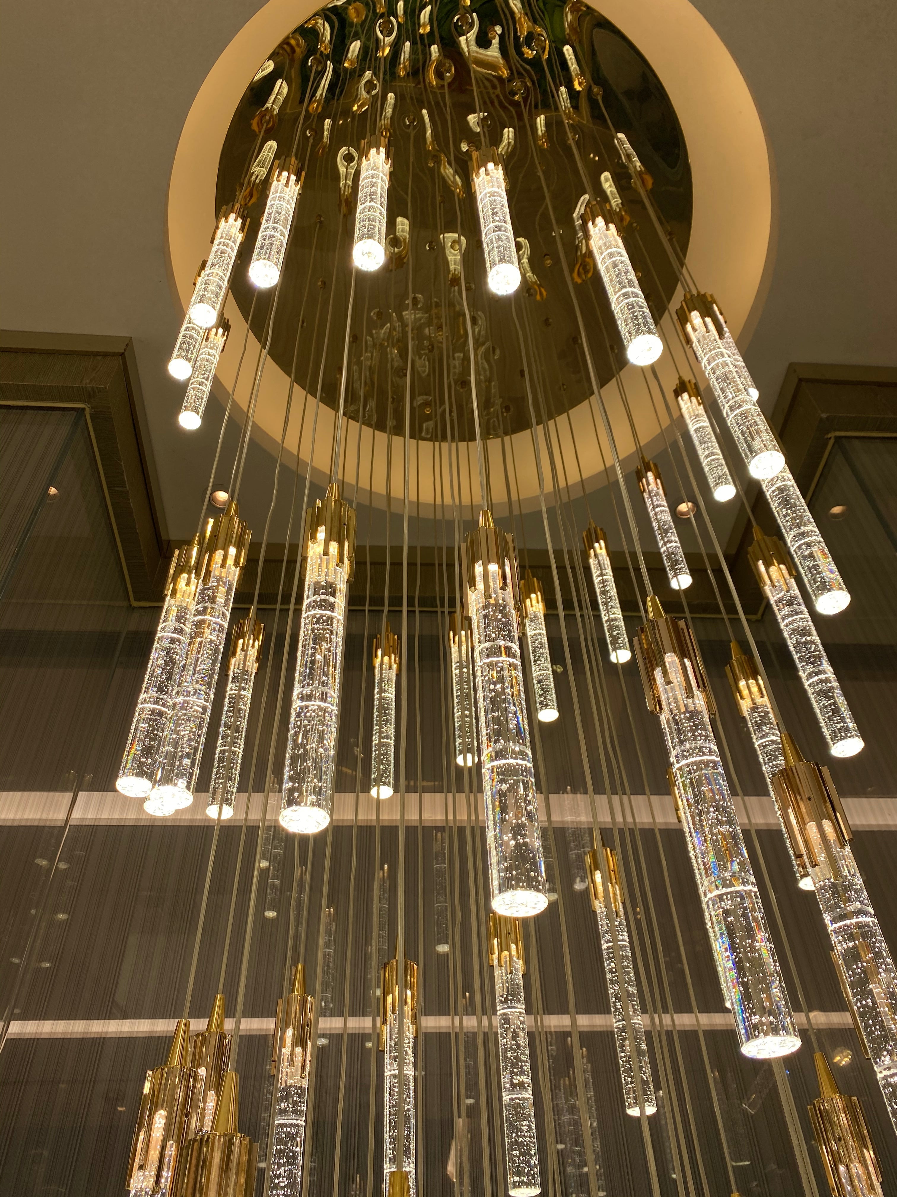 Modern Stair Light Foyer Staircase Hall Ceiling Lamps Spiral Stair Chandelier Crystal Droplight Luxury Hall Decoration Lights Chandeliers Kevinstudiolives   