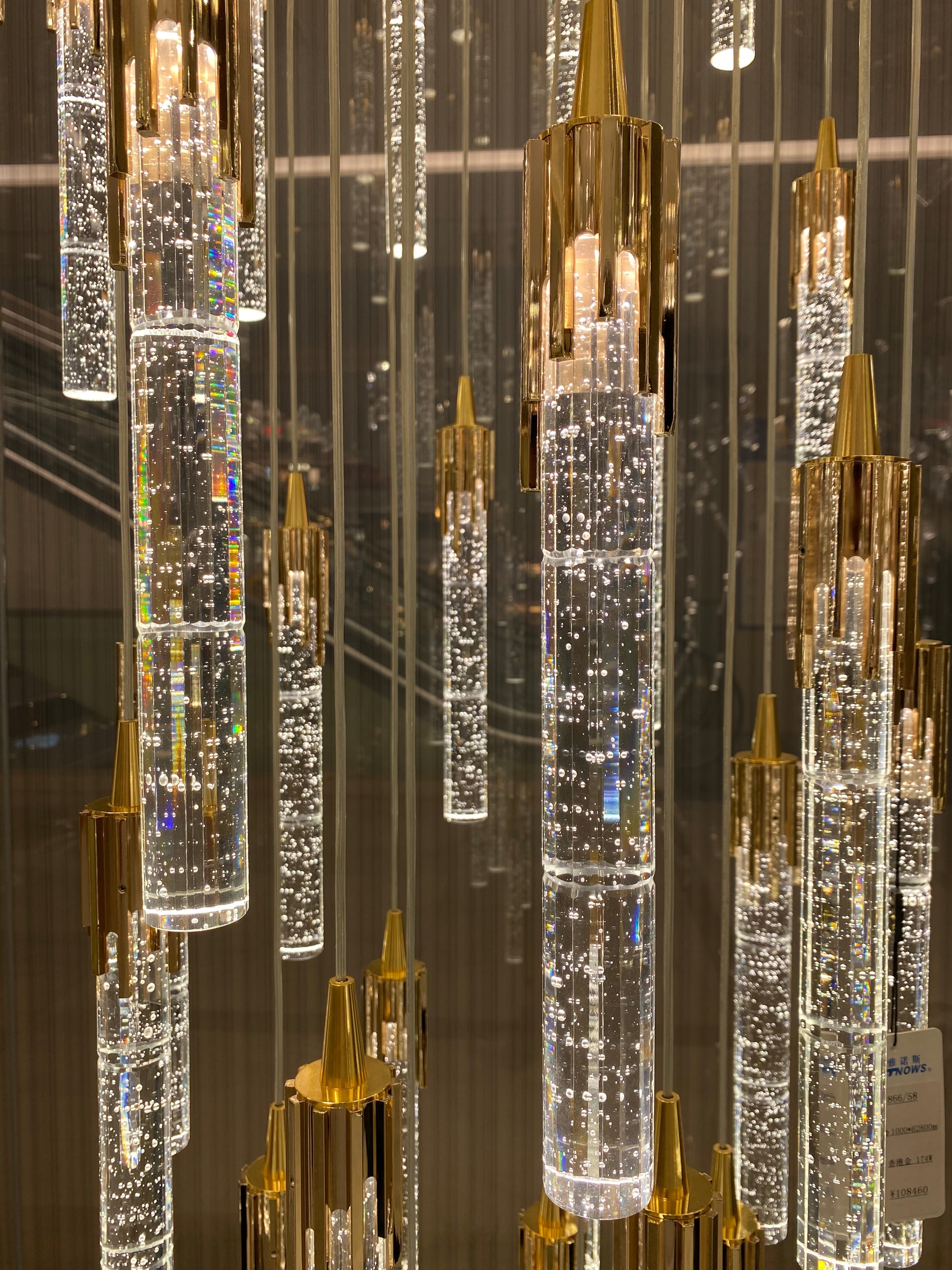 Modern Stair Light Foyer Staircase Hall Ceiling Lamps Spiral Stair Chandelier Crystal Droplight Luxury Hall Decoration Lights Chandeliers Kevinstudiolives   