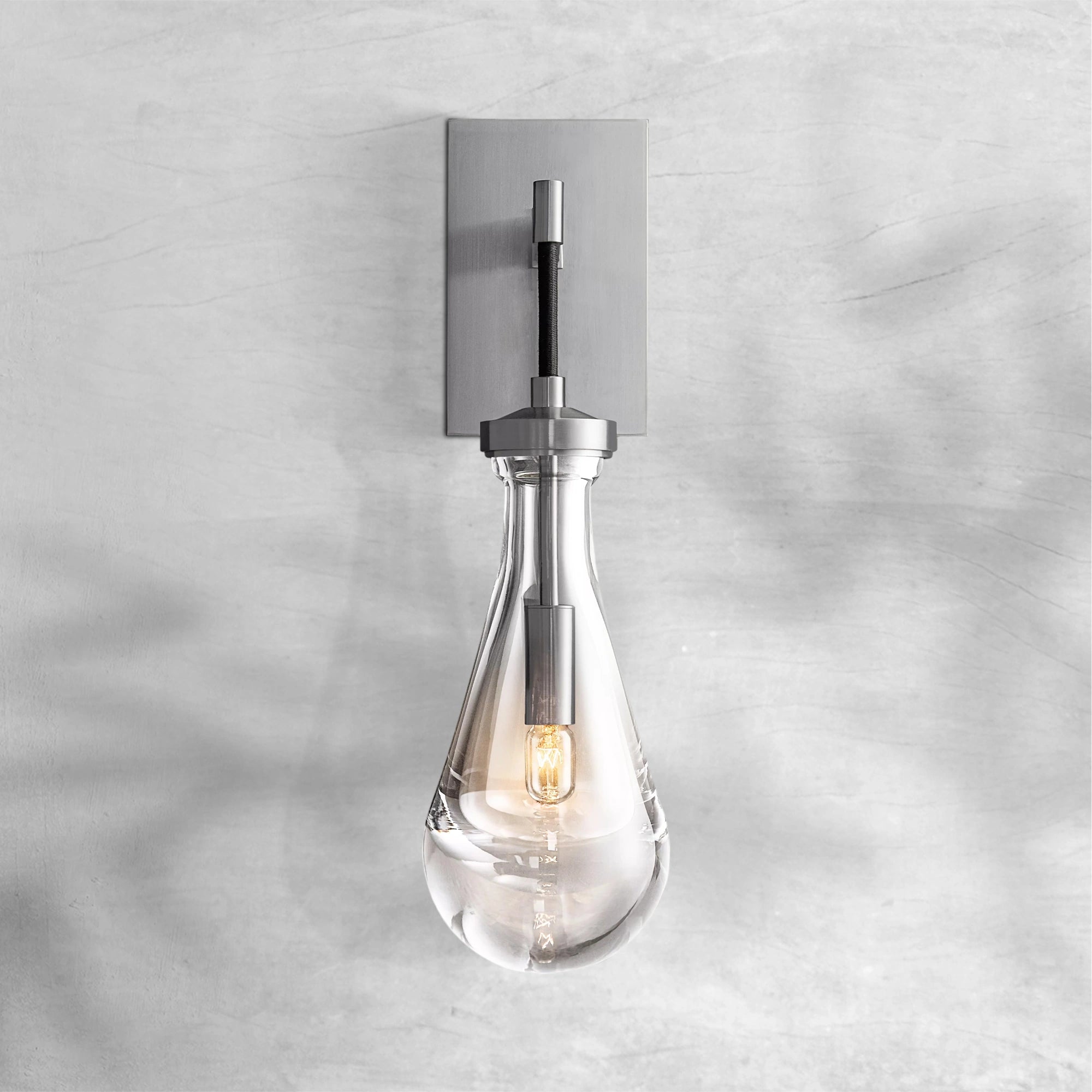 Raindrop Modern Wall Sconce 18"