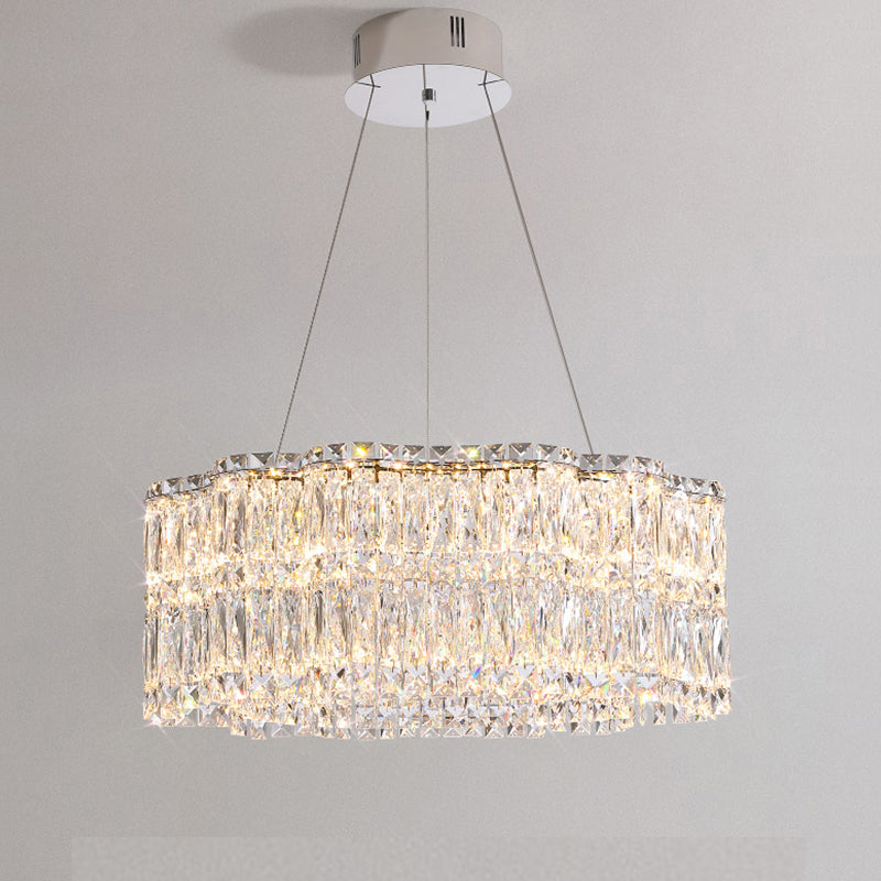 Kevin Luxury Elegant Linear Pendant Crystal Chandelier  Kevin Studio   