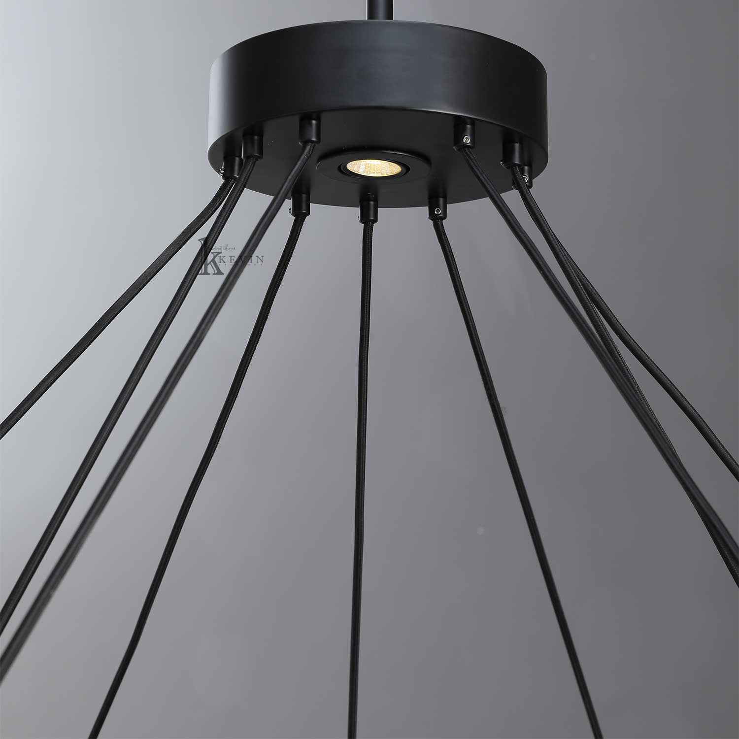 Eclarae 2-Tier Round Chandelier