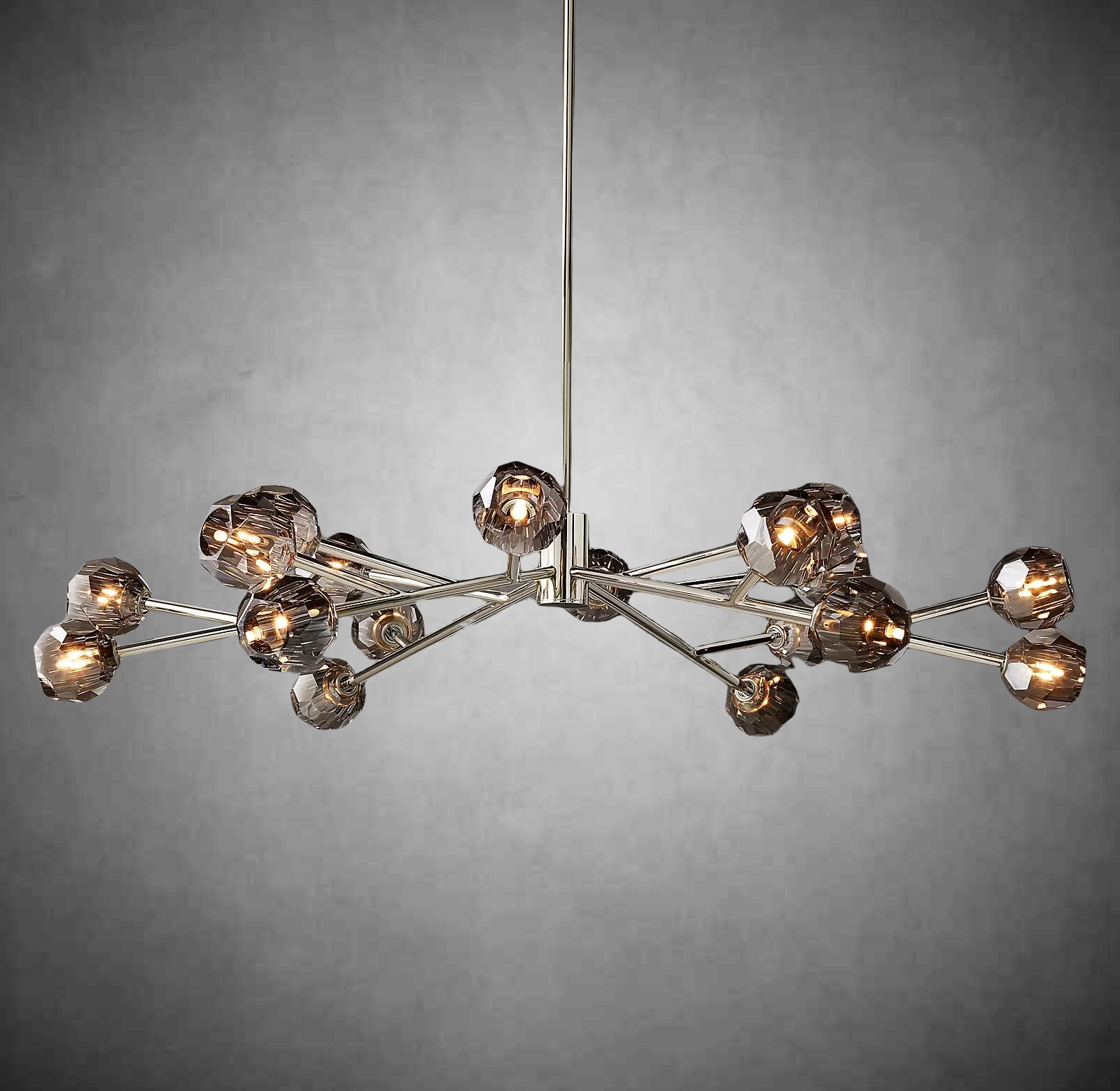 Bille De Crystal Glass Round Chandelier 24"36"48"60"72"