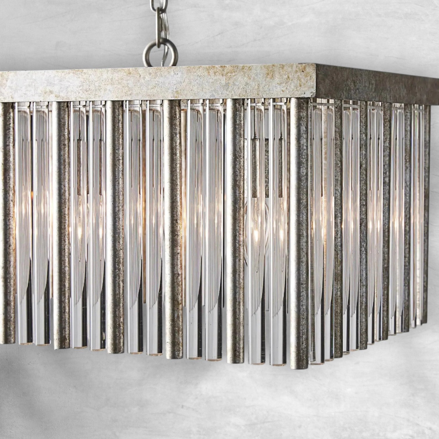 Andalucia Rectangular Chandelier 48"
