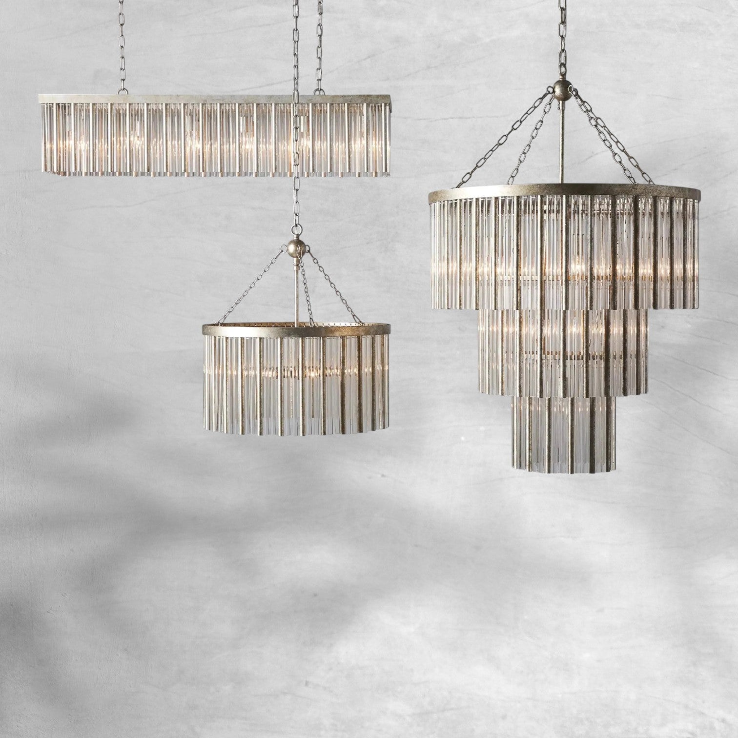 Andalucia Rectangular Chandelier 48"