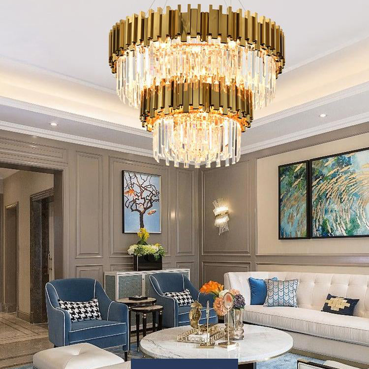 Kevin Elian Alaric Crystal Chandelier Chandeliers Kevinstudiolives   