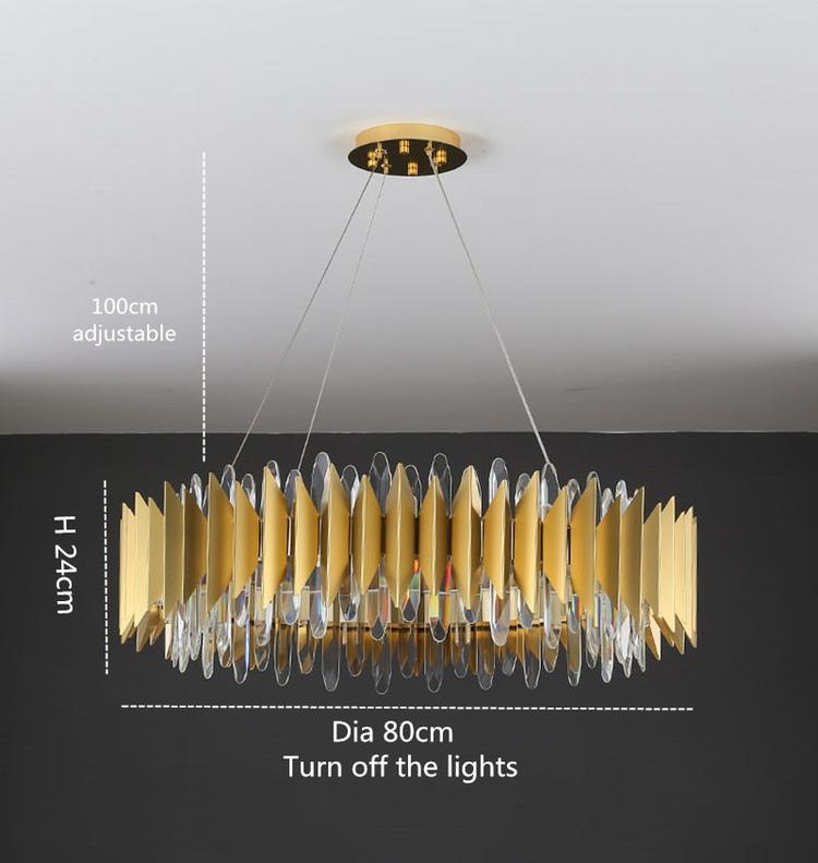 Kevin Flavian Halo Crystal Chandelier Chandeliers Kevinstudiolives   
