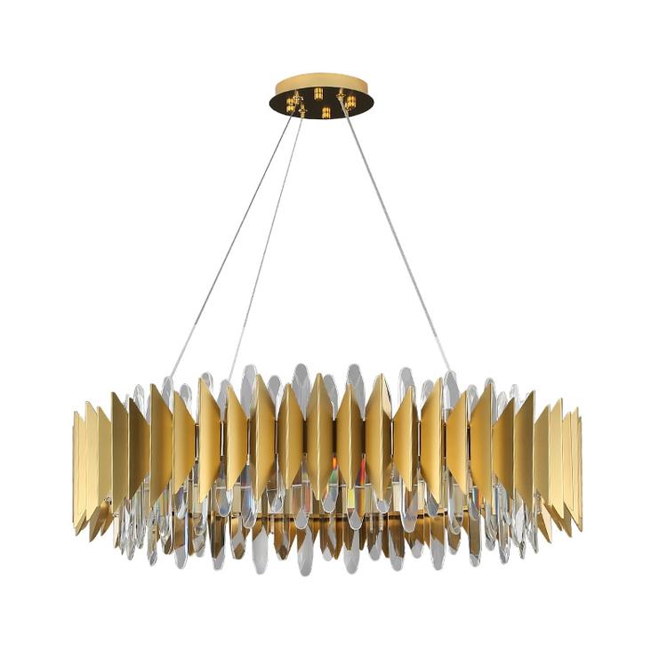 Kevin Flavian Halo Crystal Chandelier Chandeliers Kevinstudiolives   