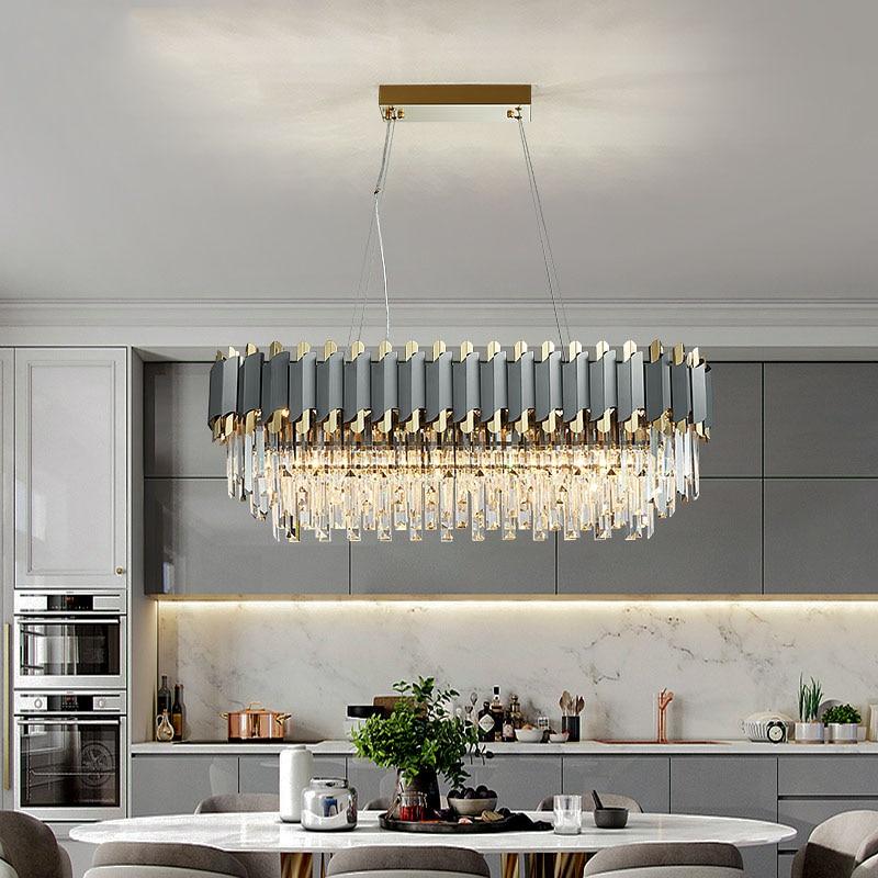 Kevin Flavian Rectangular Crystal Chandelier Chandeliers Kevinstudiolives   