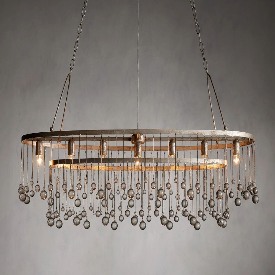 Aubrey Gael Oval Chandelier Chandelier Kevin Studio Inc   