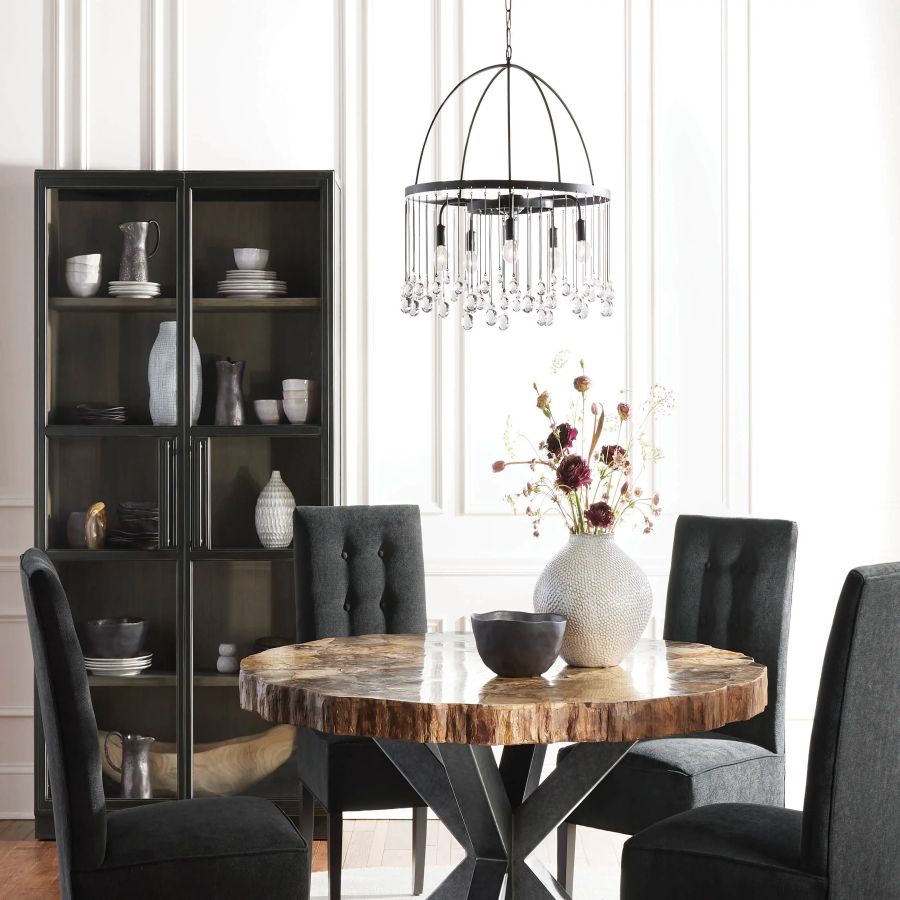 Aubrey Gael Round Chandelier Chandelier Kevin Studio Inc   