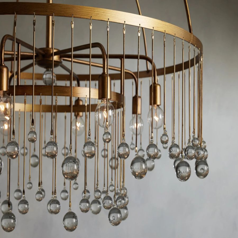 Aubrey Gael Round Chandelier Chandelier Kevin Studio Inc   