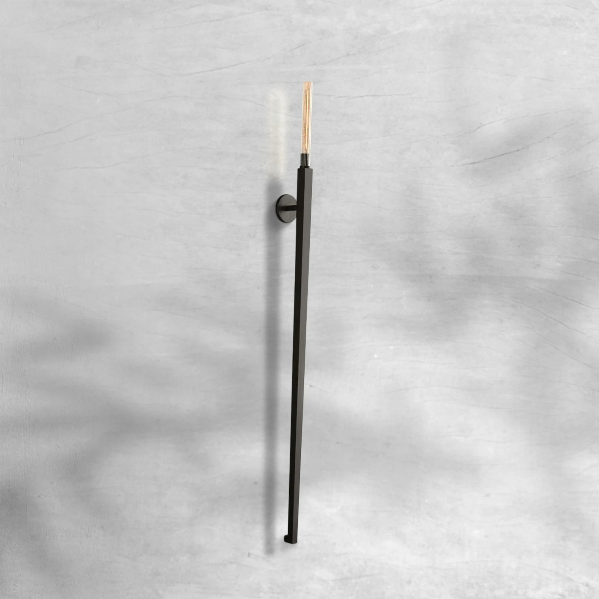Cannel Torch Sconce