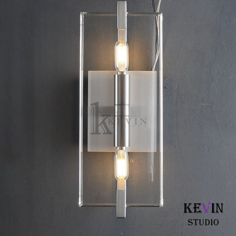 Avine Modern Rectangular Linear Wall Light Sconce 15", 20", 25" wall sconce Kevin Studio Inc   