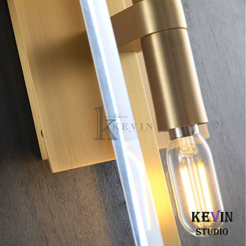 Avine Modern Rectangular Linear Wall Light Sconce 15", 20", 25" wall sconce Kevin Studio Inc   