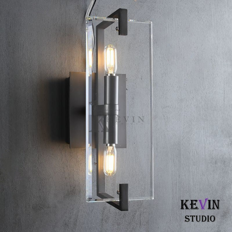 Avine Modern Rectangular Linear Wall Light Sconce 15", 20", 25" wall sconce Kevin Studio Inc   