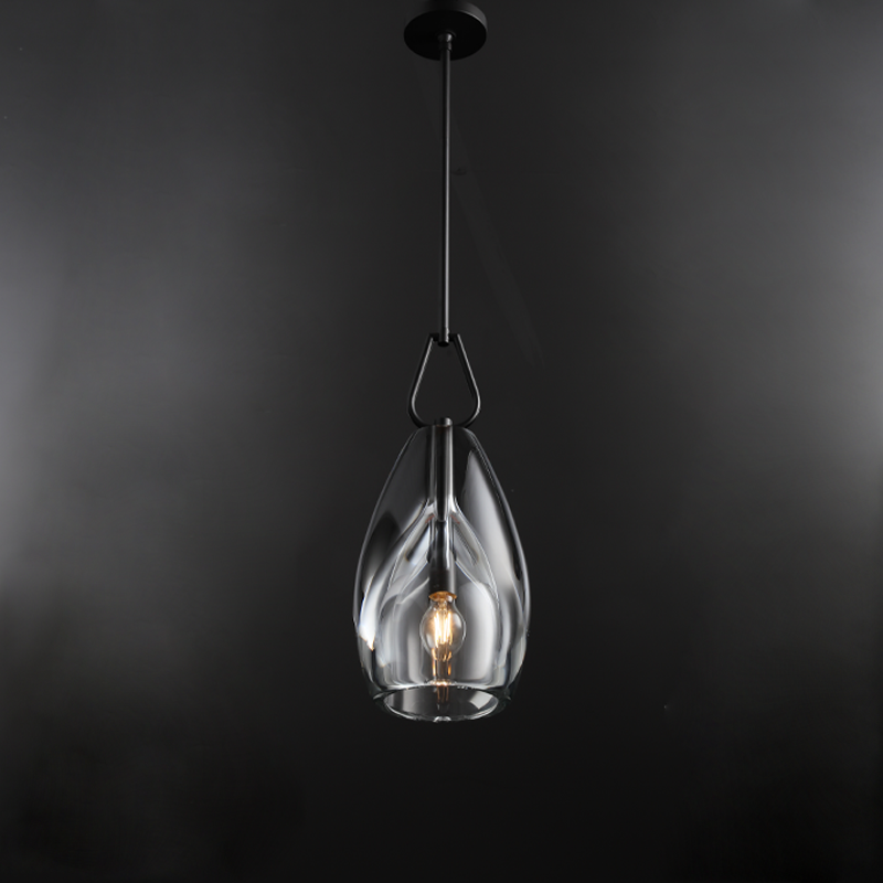 Boten Modern Flute Glass Pendant Light 6", 8", 9" Pendant Light Kevin Studio Inc   