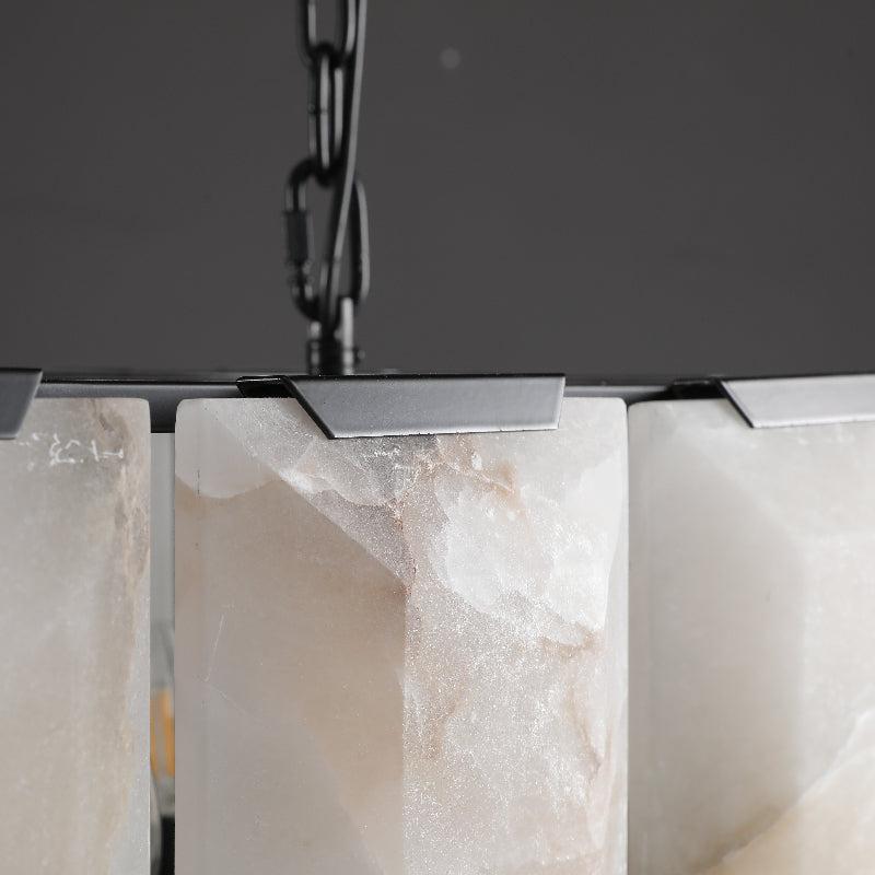 Harlew Calcite Rectangular Chandelier 42"54''62''74''