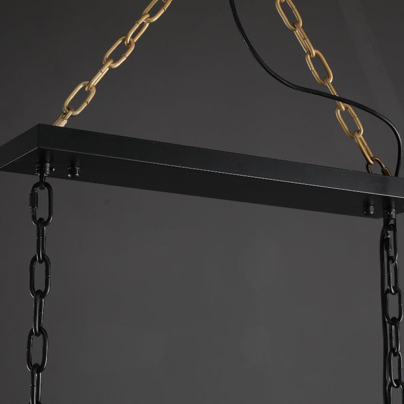 Harlew Calcite Rectangular Chandelier 42"54''62''74''