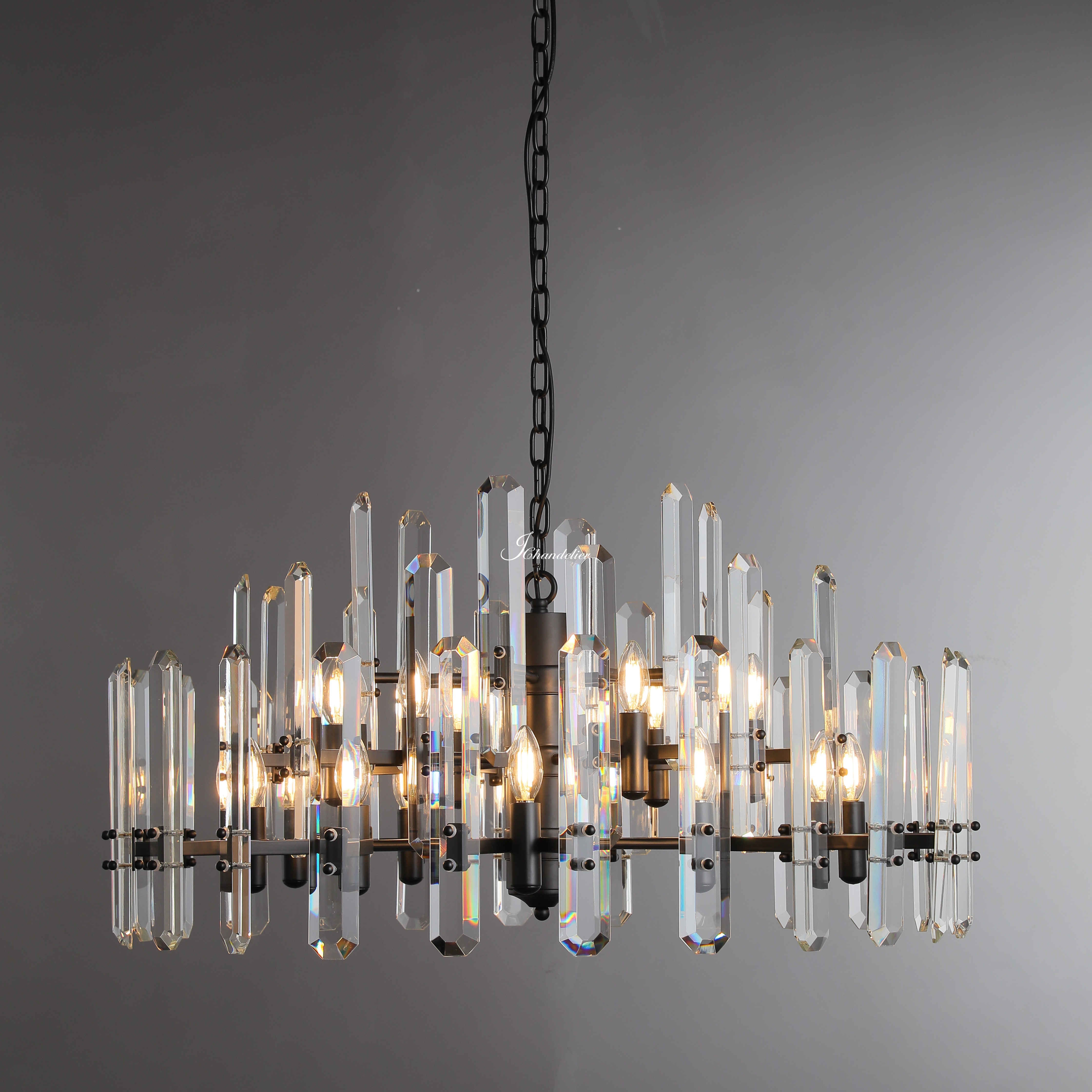 Bonington Round Chandelier 36"