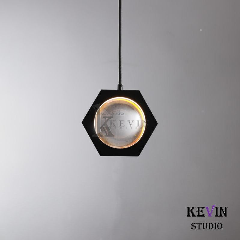 Rodie Modern Crystal Ball Pendant Light, Kitchen Island Pendant Pendant Light Kevin Studio Inc   