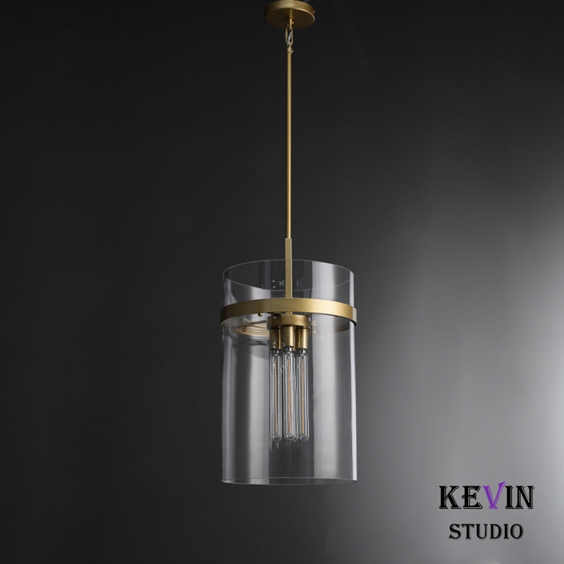 Develle Modern Glass Pendant  Light 8'' 10'' 12'', Kitchen Island Pendant Lamp Pendant Light Kevin Studio Inc   