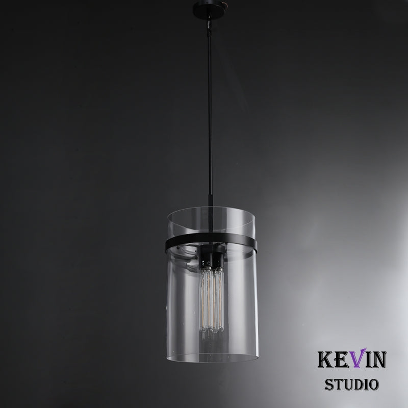 Develle Modern Glass Pendant  Light 8'' 10'' 12'', Kitchen Island Pendant Lamp Pendant Light Kevin Studio Inc   