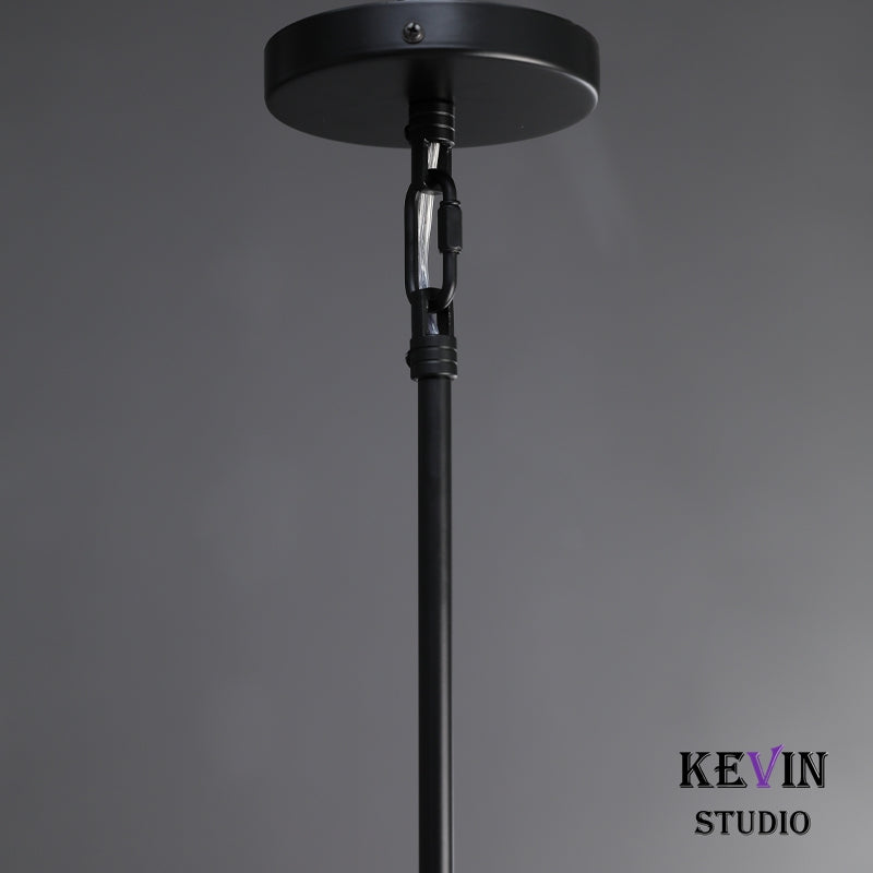 Develle Modern Glass Pendant  Light 8'' 10'' 12'', Kitchen Island Pendant Lamp Pendant Light Kevin Studio Inc   