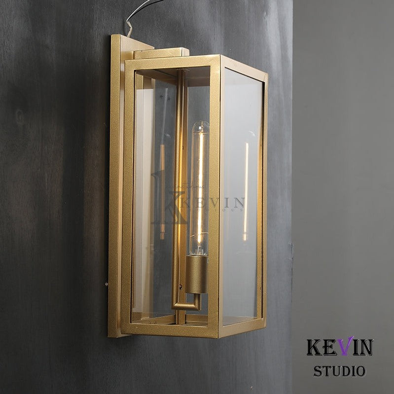 Deck Modern Wall Sconce 18''H, Outdoor and Indoor Use wall sconce Kevin Studio Inc   