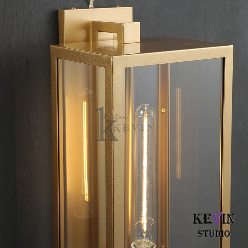 Deck Modern Wall Sconce 18''H, Outdoor and Indoor Use wall sconce Kevin Studio Inc   