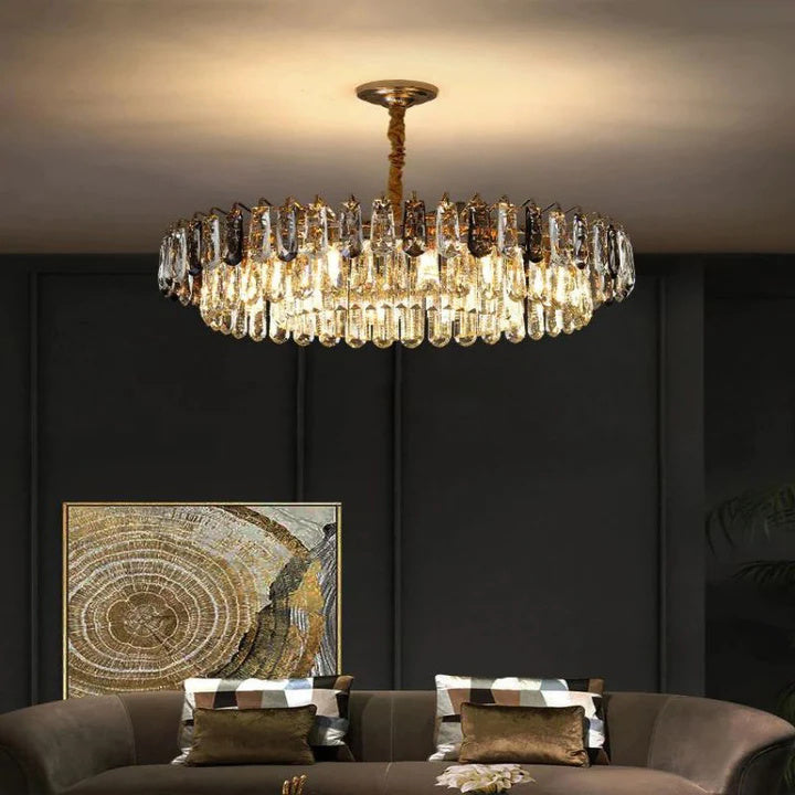 Kevin Luxury Irene Modern Crystal Chandelier  Kevinstudiolives 31.4"D  