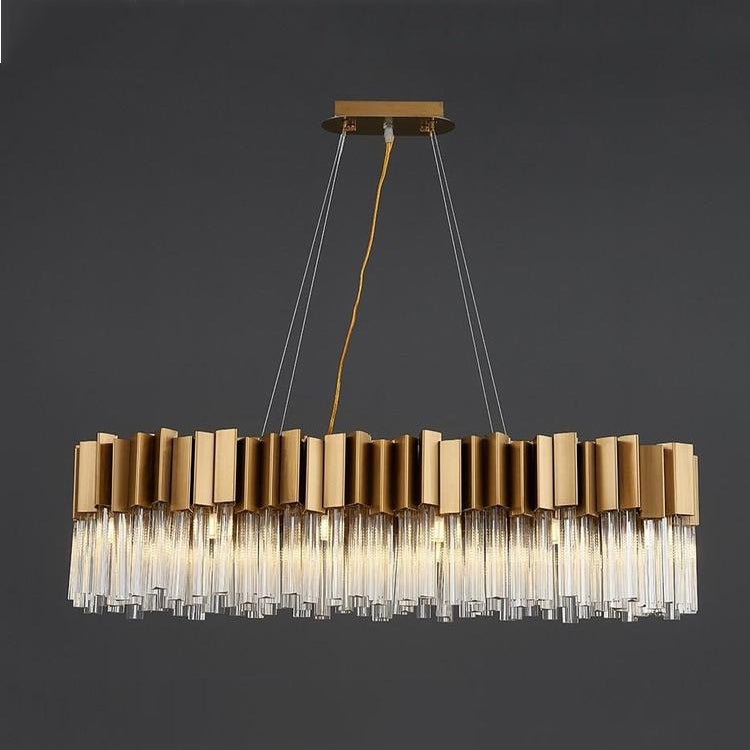 Kevin Kubica Oval Crystal Chandelier Chandeliers Kevinstudiolives   