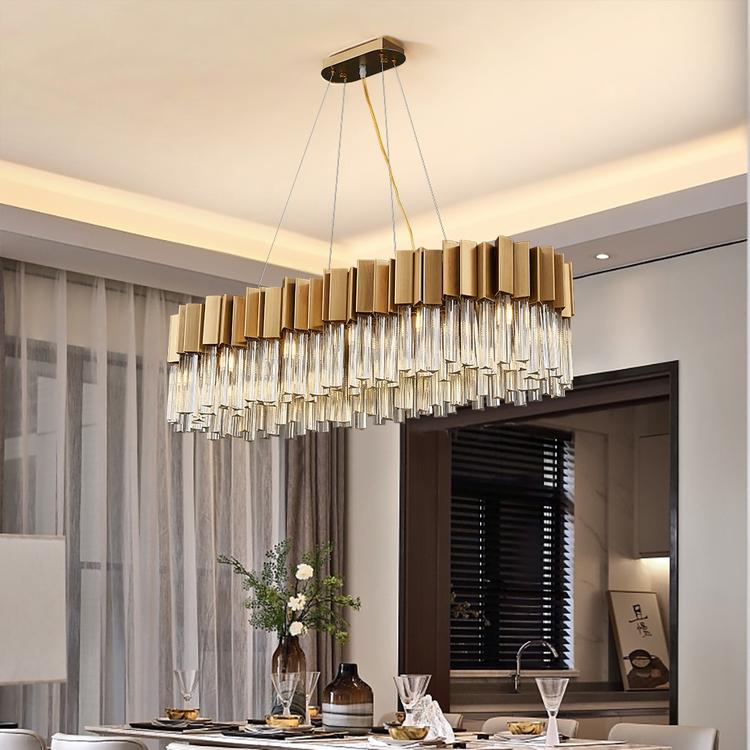 Kevin Kubica Oval Crystal Chandelier Chandeliers Kevinstudiolives   