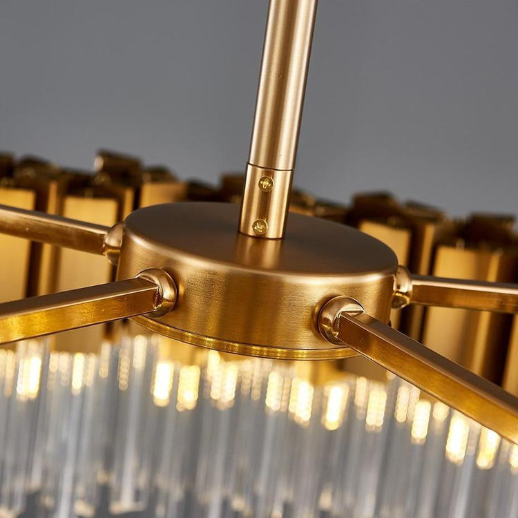 Kevin Kubica Round Crystal Chandelier Chandeliers Kevinstudiolives   