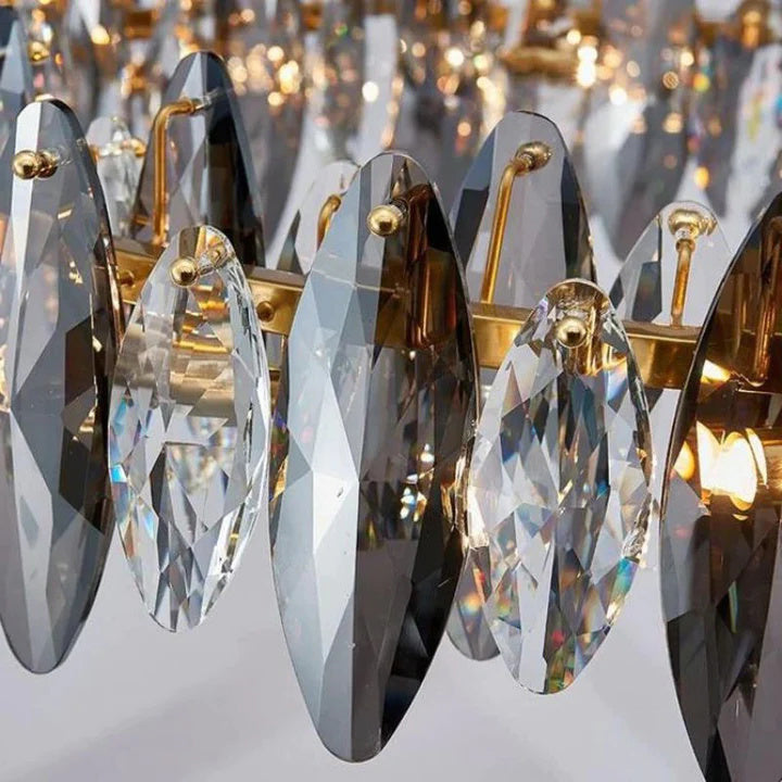 Kevin Serene Crystal Ring Chandelier 24"  Kevinstudiolives   