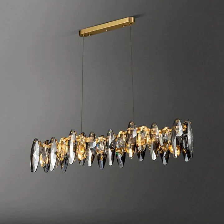 Kevin Serene Crystal Ring Chandelier 24"  Kevinstudiolives   