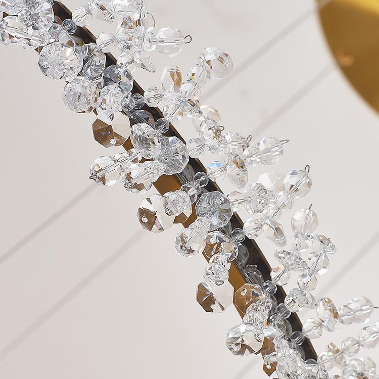 Kevin Nolan Halo Crystal Chandelier Chandeliers Kevinstudiolives   
