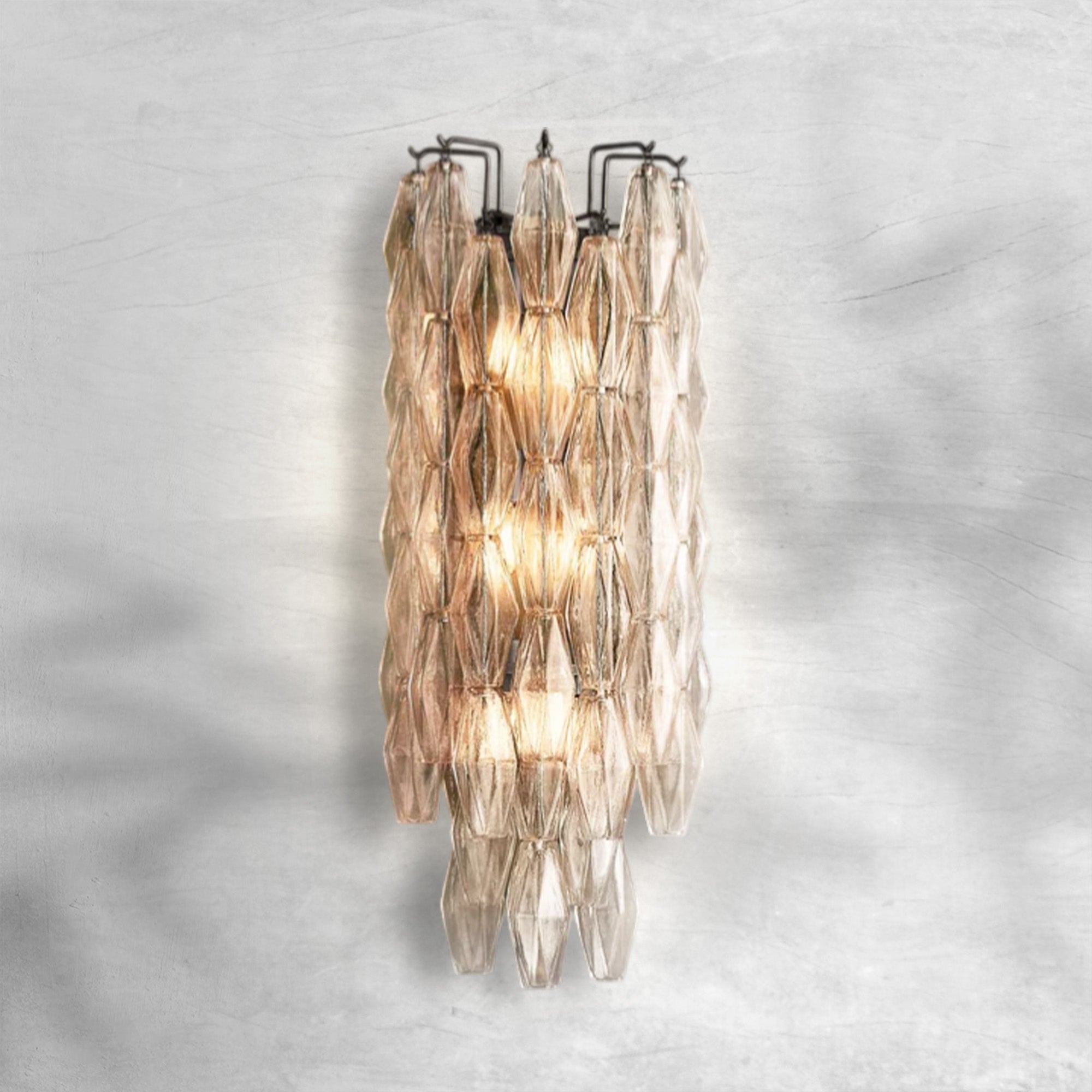 Chiaravalle Glass Wall Sconce 19", 30"