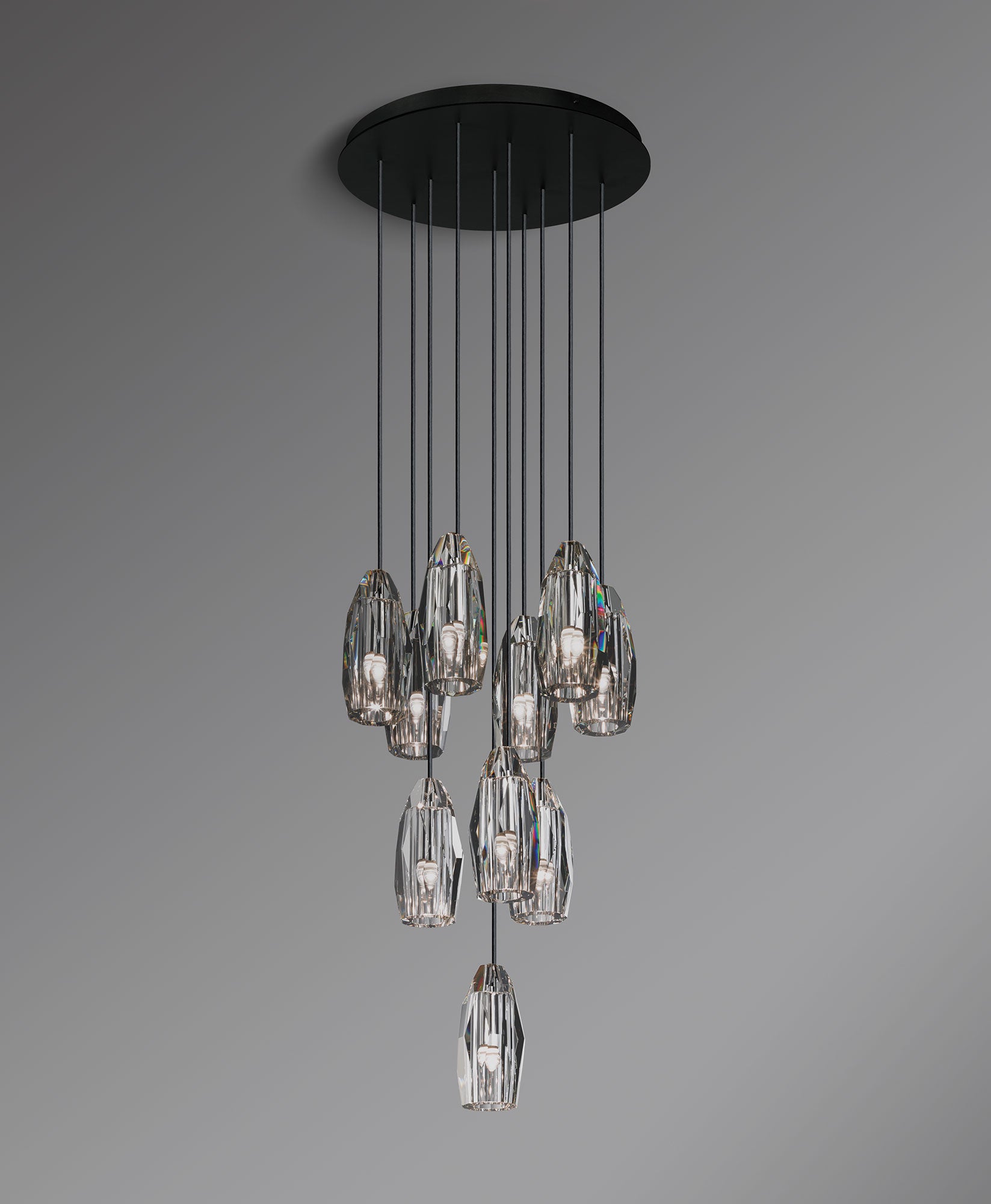 Chrissi Round Modern Living Room Chandelier chandelier for bedroom,chandelier for dining room,chandelier for stairways,chandelier for foyer,chandelier for bathrooms,chandelier for living room Kevin Studio   