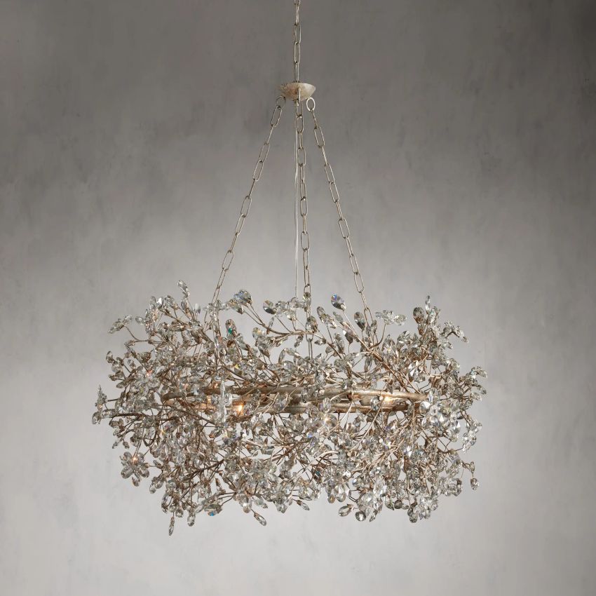 Fiore Crown Glass Chandelier Chandelier Kevin Studio   