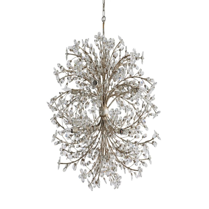 Fiore Round Chandelier Chandelier Kevin Studio Silver  